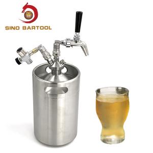 Quality Wine Soda Craft Beer Mini Keg Pressurised Tapping Dispensing System wholesale