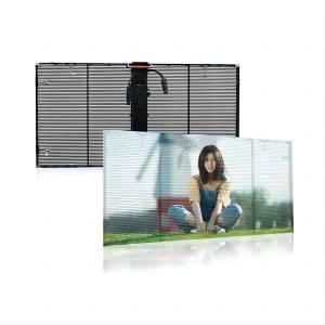 Quality Outdoor Transparent LED Display Screen High Brightness 500X1000mm wholesale