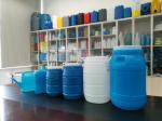 50L Plastic Drum Blow Molding Machine HDPE Material 400pc/H