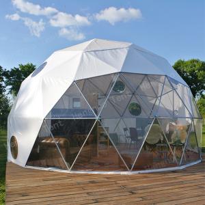 Quality 6m Outdoor Bubble Tent Glamping Prefabricated Geodesic Dome House wholesale
