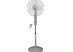 Adjustable Height Electric Floor Standing Fan 16" 45W 180 Degree Oscillation