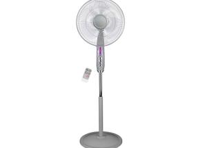 Quality Adjustable Height Electric Floor Standing Fan 16&quot; 45W 180 Degree Oscillation 220V AC wholesale