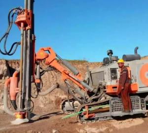 Quality Hydraulic Rotary Bore Mini Piling Rig Driving Machine 90-140mm Dia wholesale