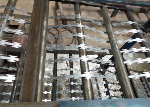 Quality Blade Galvanized Barbed Wire Concertina Mesh Lashings In Coastal Areas wholesale