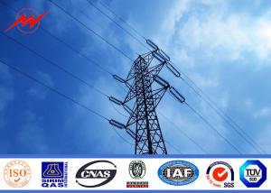 Quality 500kv Power Electric Transmission Mono Pole Tower Steel Monopole Antenna Tower wholesale