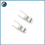 SL-007 Copper Brass Nickel Plated PCB Mount Fuse Clips For 3x10mm Glass Ceramic