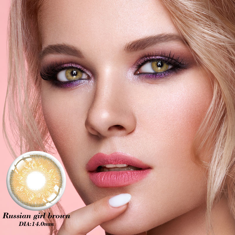 OEM Order Russia Colored Contacts Lens For Big Eye Beauty Online