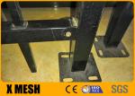 Bronze Color Commercial Steel Fencing ASTM F2408 96 Inches