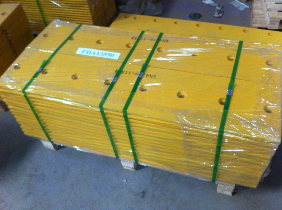 Yellow or Black Bulldozer Cutting Edge 7130-920-2180 Dozer Blade with HRC45 Surface Hardness