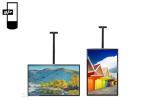 55 Inch Wall Mounted Lcd Digital Signage For Restaurant