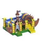 Pirate Ship Theme Park Commercial Inflatable Kids Bounce House
