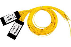 China 1xN 2xN G657A1 No Connector Fiber Optic PLC Splitter Module ABS on sale