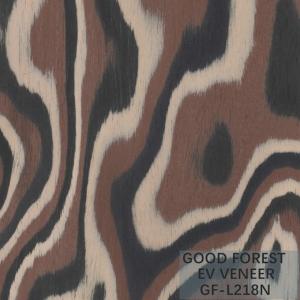 Quality Engineered Wood Veneer Tree Root Wood Veneer Natural / Dyed Color wholesale