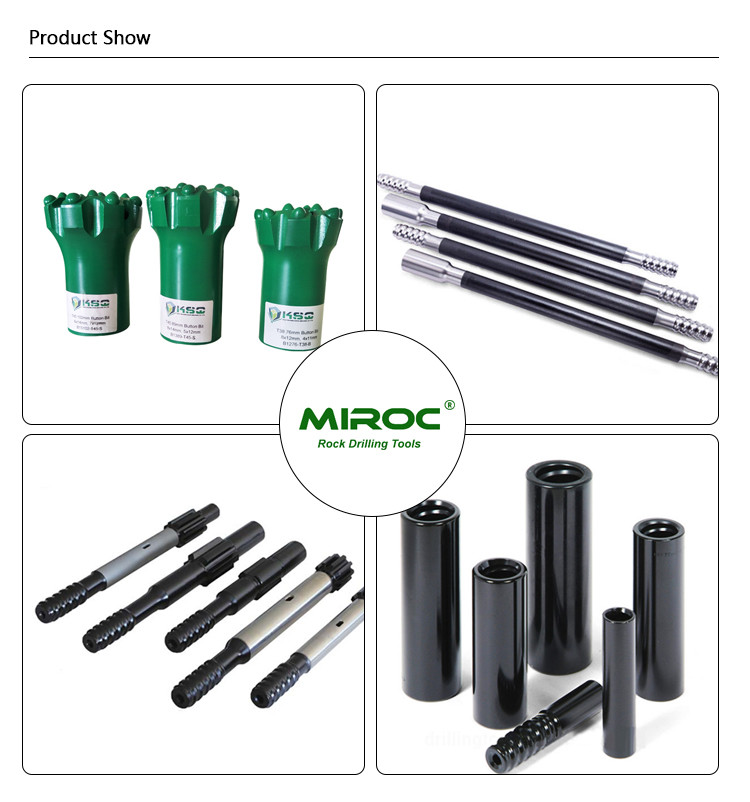 Hexagonal Tapered Drill Rod Diameter 22mm 11 Degree Small Hole Drilling