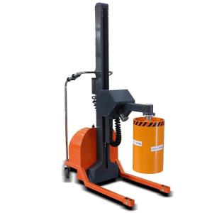 Quality Dc Motor Semi Electric Pneumatic Roll Turner Stacker With 12v/120ah Battery For Small Roll Lifting wholesale