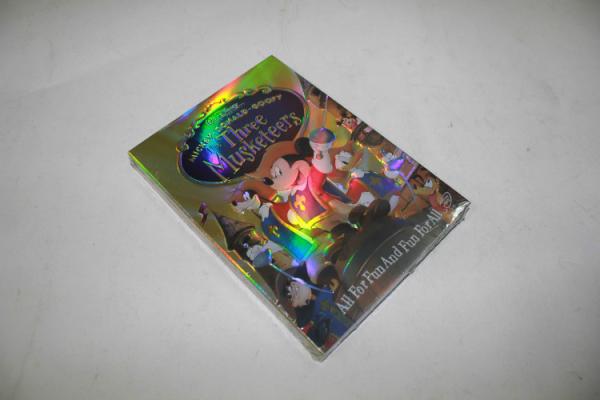 New Mickey, Donald, Goofy: The Three Musketeers dvd movie children carton dvd