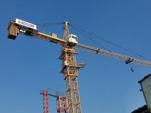 Quality Self Climbing Construction Machinery 10Tons Hammerhead Tower Crane 6515 wholesale