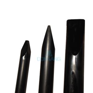 Quality Excavator 75mm Wedge Chisel Hydraulic Breaker Spare Parts 55-58 HRC Suitable Mini Hydrulic Rock Hammer DS8C wholesale