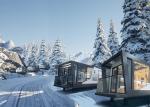 Customized Light Steel Frame House Glacier Hotel Perfect For Eco-Friendly