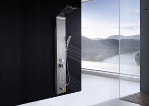 Quality Professional Waterfall Bath Shower Panels ROVATE Stainless Steel Surface Finishing wholesale