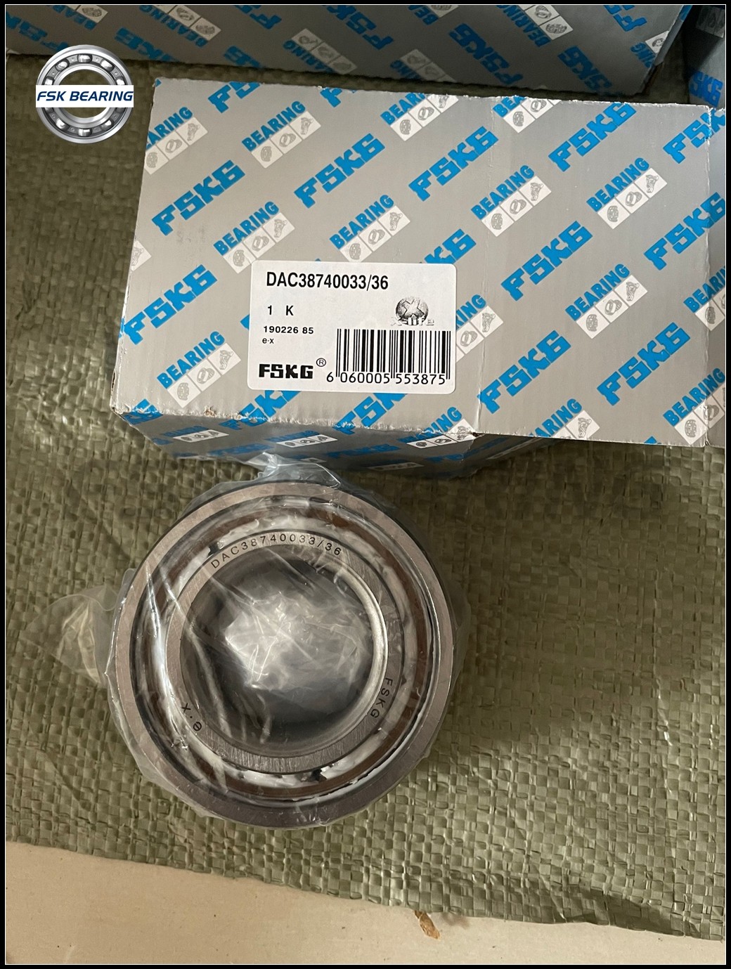 FSKG FC41645 Double Row Tapered Roller Bearing 30*62*48 mm For Car And Truck