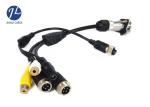 2 Channel Audio Video Vision Systems Cable For Rear View Camera And Monitor