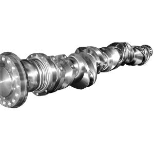 Quality 16PA4 Railway Forging Parts 42CrMo4 EMD Railroad Crankshaft wholesale