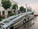 Double Deck Hydraulic Lifting SUV Car Carrier Box Trailer with 24hour Online