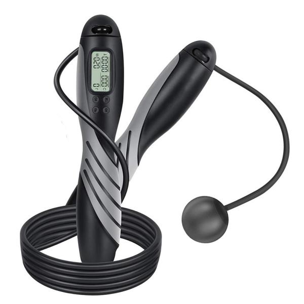 3M Electronic Adjustable Fitness Jump Ropes Time Setting LED Display With