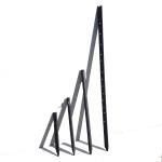 6ft 8 Foot Fence Post Metal Black Bitumen Farm Y T Star Picket Post