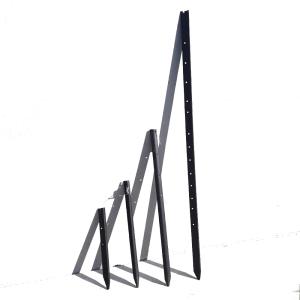 Quality Black Painted Steel Star Pickets Hot Dipped Galvanized Y Fence Post wholesale