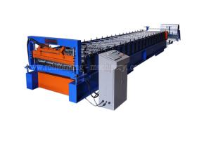 Quality 20m/min Thickness 0.55mm GI Roof Panel Roll Forming Machine wholesale