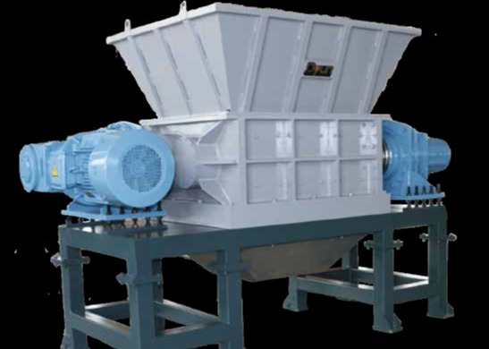 JWELL Low Noise 2000kg/h Tyre Recycling Two Shaft Plastic Film Shredder