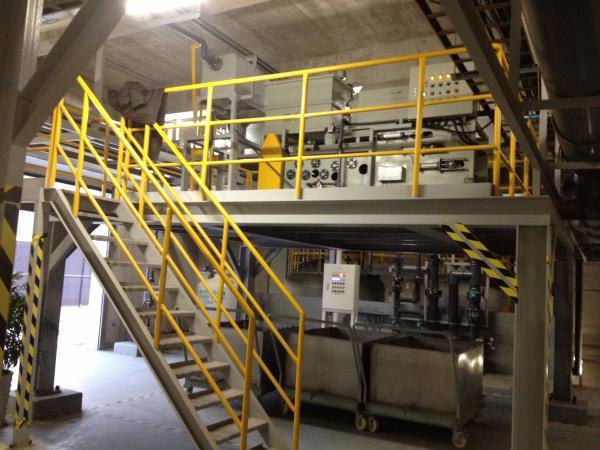 Large Throughput Horizontal Sludge Dewatering Equipment With Solid liquid