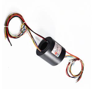 Quality Hybrid Industrial Slip Ring Transmit Power / Signal High Insulation Resistant wholesale