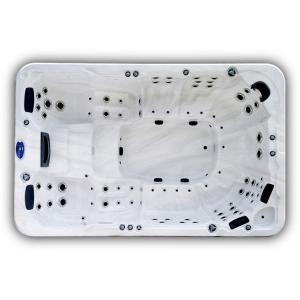 Quality 8 10 Persons Outdoor Acrylic Massage Swim Spas Hot Tub For Swimming Exercise wholesale