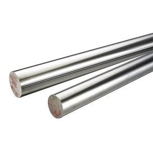 Quality 45 # / 304 Stainless Steel Chrome Piston Rod , Different Diameters Cylinder Piston Rod wholesale