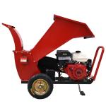 8.2kw Wood Chipping Machine Log 15 Hp Chipper Shredder Hydraulic Feed 100mm