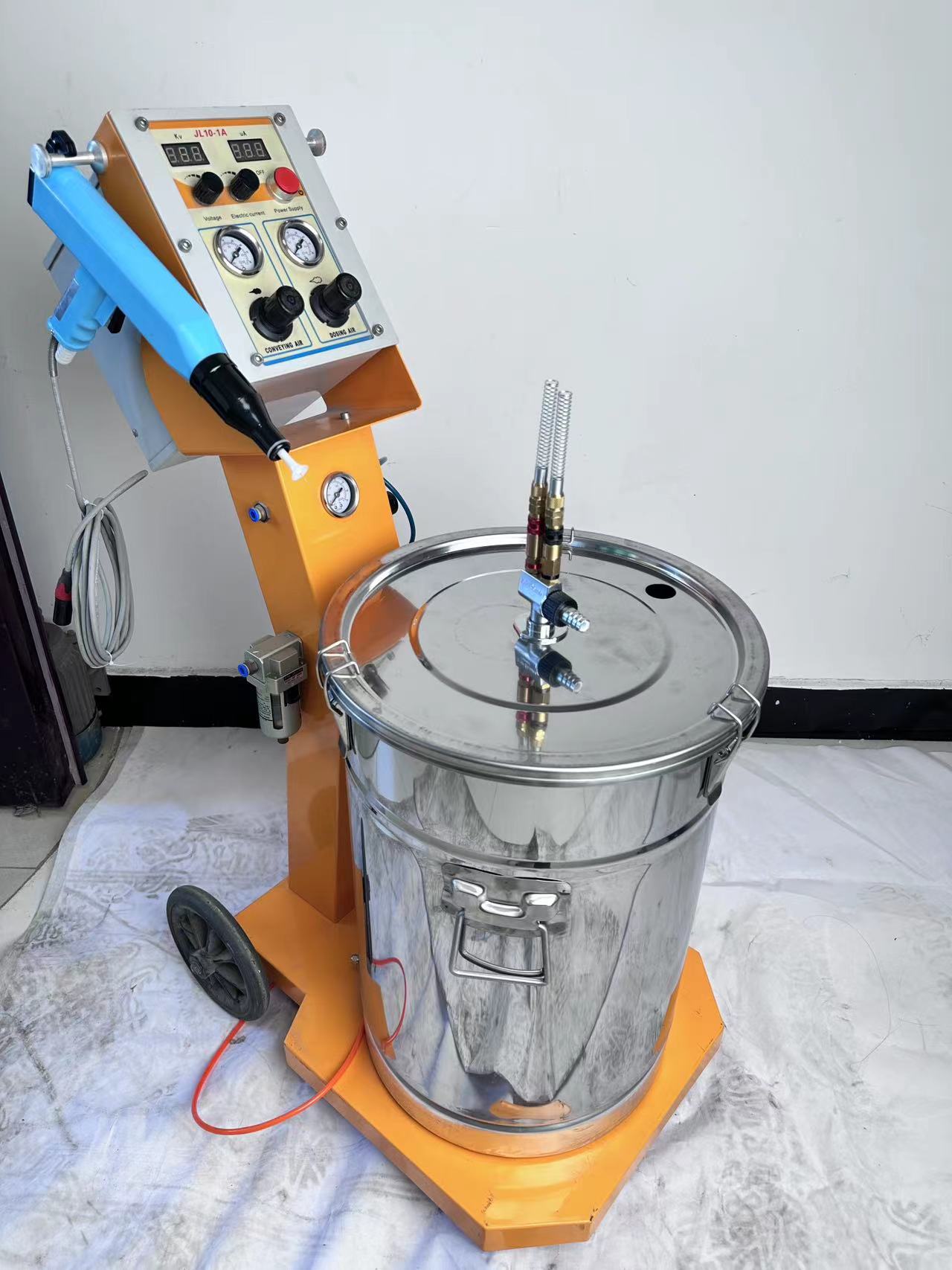 Gema Optiflex 2 B Industrial Powder Coating Machine Customized Electrostatic Paint Sprayer