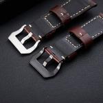 Luxury Brand Watchband 22mm Top Calf Genuine Leather Strap Blue Watch Band 24mm