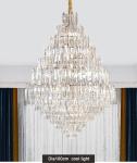 Luxury Led Crystal Chandelier For Living Room Modern Home Decor Lobby Large