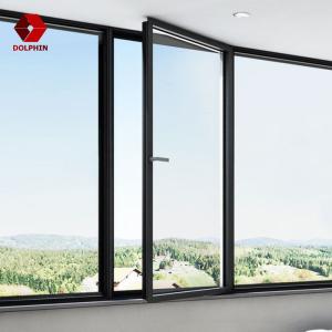 Quality New Material Aluminium Tilt And Turn Casement Windows 1.5mm wholesale