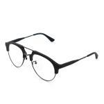 Temple Adjustable Imitation Wood Acetate Optical Glasses MR 15144
