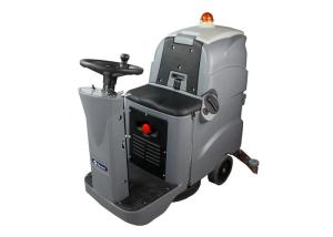 Quality Electric Commercial Wood Floor Cleaning Machine / Auto Scrubber Machine wholesale