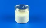 Reusable Clear Plastic Jars High Durability Cylindrical Shape 73MM Caliber
