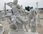Museum exhibition marble sculptures Laocoon replica stone statue,stone carving