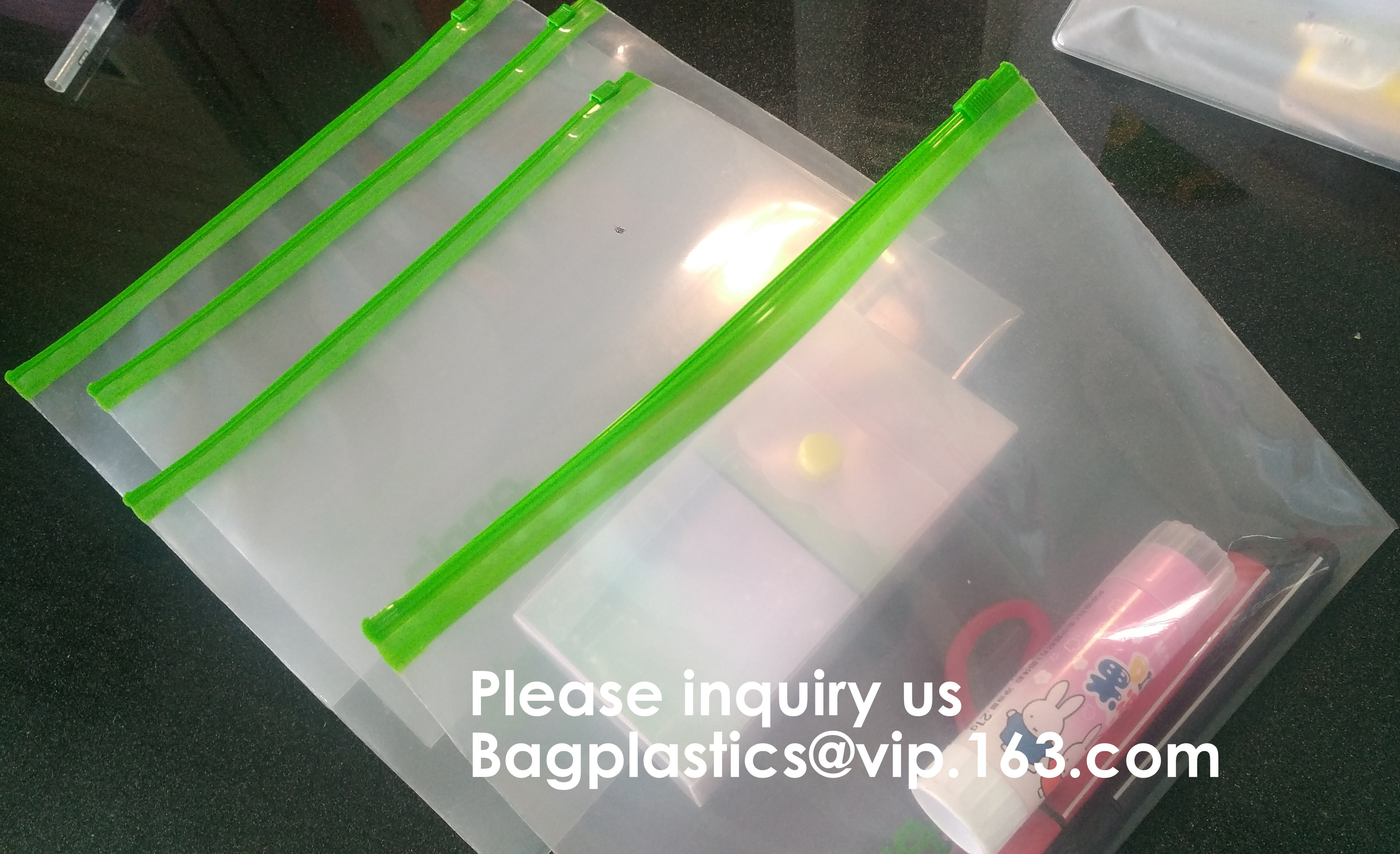 PP Stationery File Bag/Envelop Document Conference File Folder,Document File Box Biodegradable File Bag,Document Bag pac