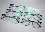 Sophisticated Business Style Browline Glasses Full-rim Frame Metal Optical