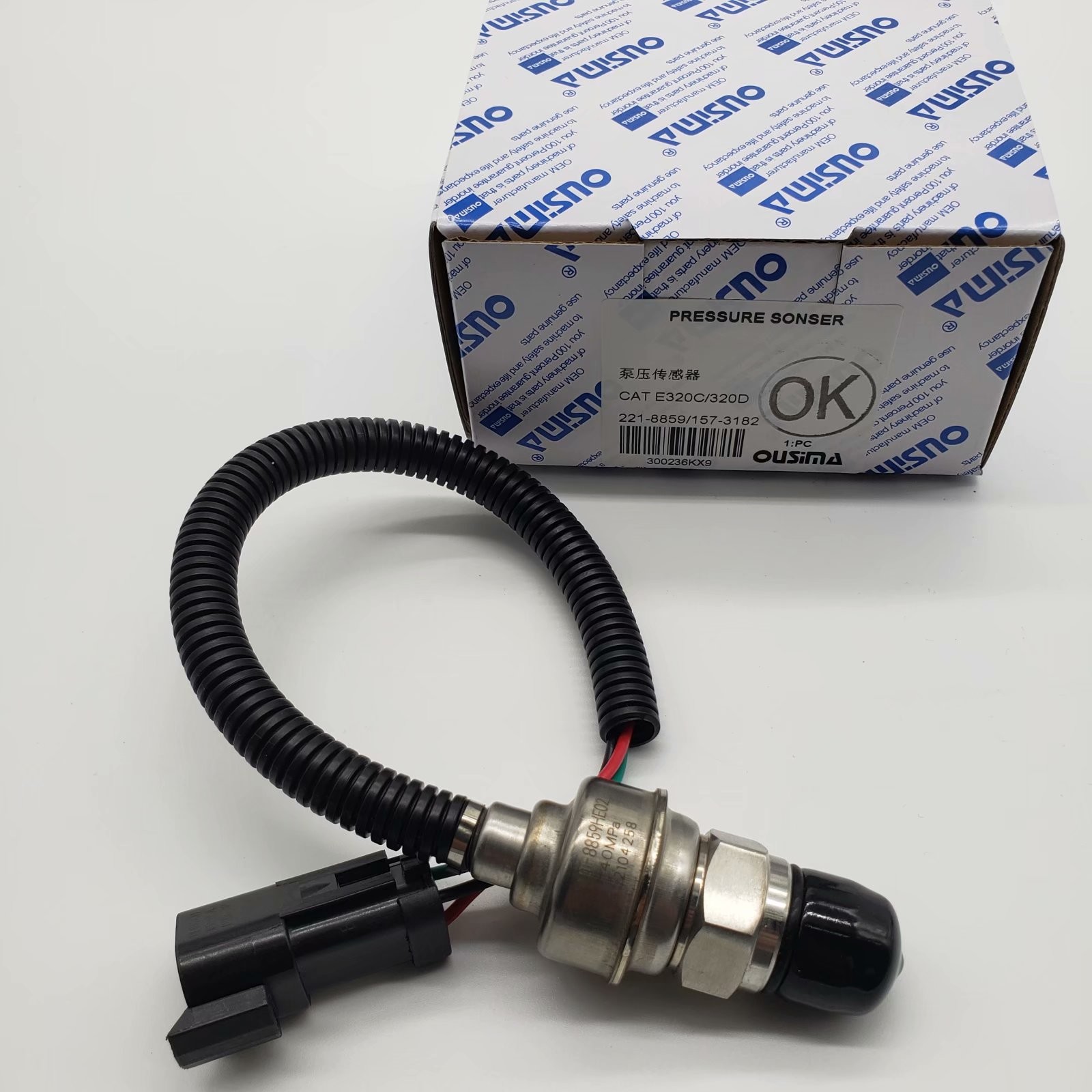 OUSIMA Excavator Pressure Sensor 221-8859 157-3182 For E320C 320D
