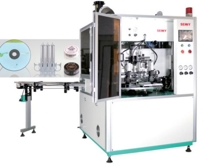 1 Color 3000pcs/Hr Flat Screen Printing Machine SGS Certification 0